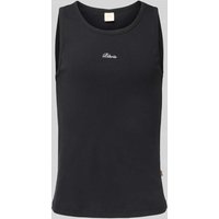 BLKVIS Tanktop mit Label-Stitching Modell 'SCRIPT' in Black, Größe L BLKVIS Tanktop mit Label-Stitching Modell 'SCRIPT' in Black, Größe L von BLKVIS