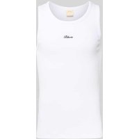 BLKVIS Tanktop mit Label-Stitching in Weiss, Größe XXL von BLKVIS