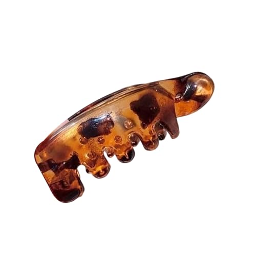 Bananen-Haarklammer für Damen, matt, elegant, Hochsteckfrisur, rutschfest, für dünnes Haar, in 4 Farben erhältlich von BLNGET