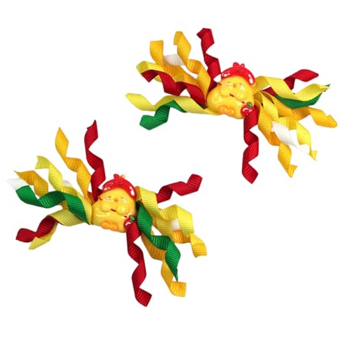Bunte Haarspange mit Oster-Cartoon-Motiv für Kinder und Jugendliche, Festival-Accessoire, Cotume-Haarnadel, Urlaubsmotiv-Haarteile von BLNGET