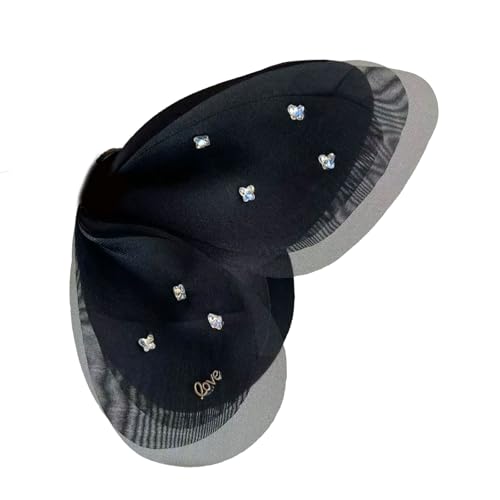 Elegante Netzschleifen Haarspange für Damen, durchsichtiges Haar-Accessoire mit praktischen Haarspangen für das tägliche Styling von BLNGET