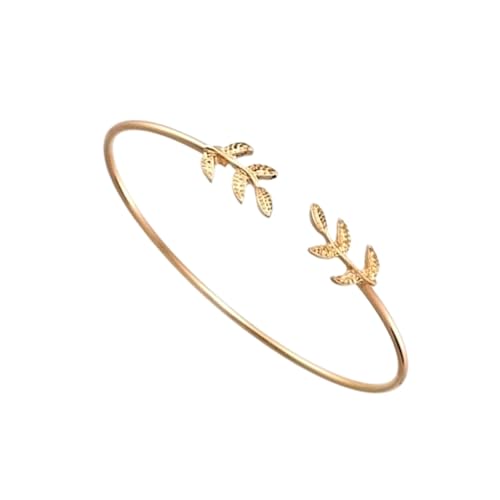 Elegantes Blatt-Charm-Armband aus Legierung für Damen und Herren, leichter Schmuck für legere formelle Veranstaltungen von BLNGET