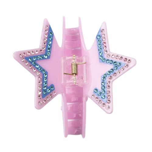 Funkelnde Haarklammer mit feinen Spitzen, mit Acryl und Strasssteinen besetzt, für Damen und Mädchen, Party und Alltag von BLNGET