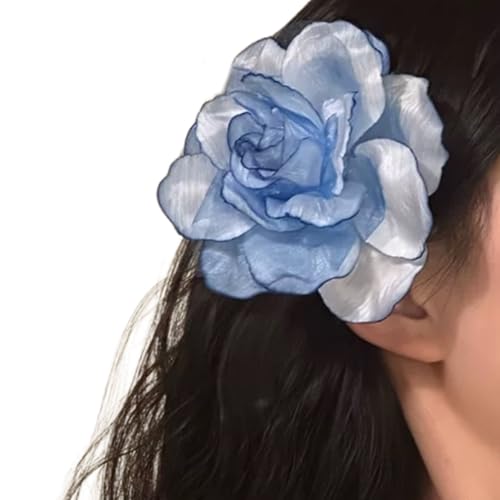 Haarklammer, großer Clip, Kopfbedeckung, Haarklammer, elegant, breit, Haarspangen, starker Halt, Haarnadel für Mädchen von BLNGET