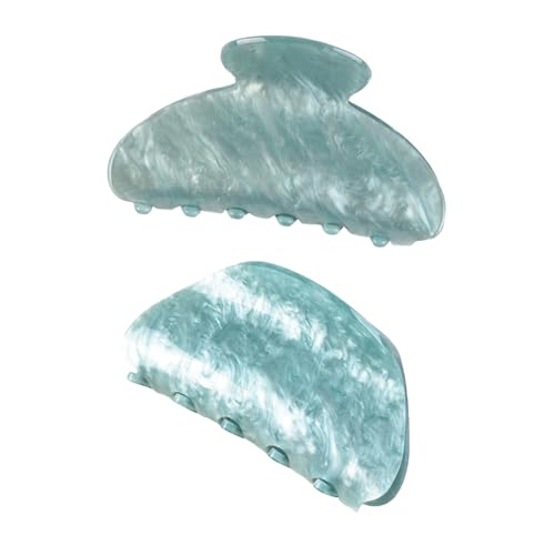 Haarklammer, großer Clip, Kopfbedeckung, Haarklammer, elegant, breit, Haarspangen, starker Halt, Haarnadel für Mädchen von BLNGET