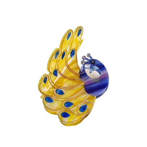 Haarklammer mit Strasssteinen, Acetat, für Damen und Mädchen, modisch, Haar-Accessoires, Party, täglicher Gebrauch von BLNGET