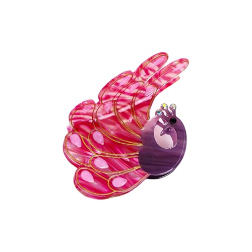 Haarklammer mit Strasssteinen, Acetat, für Damen und Mädchen, modisch, Haar-Accessoires, Party, täglicher Gebrauch von BLNGET