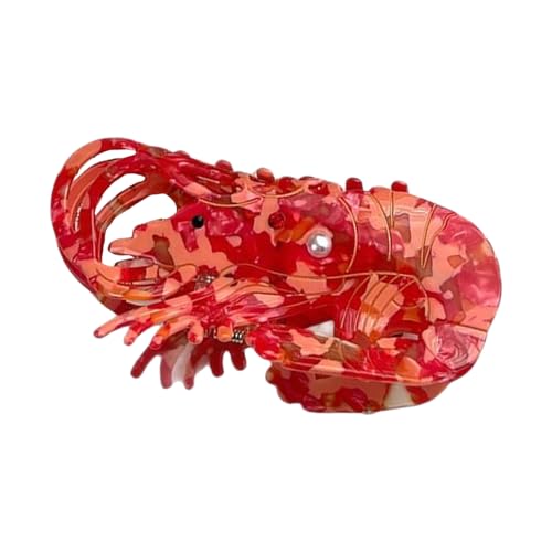 Haarklammer mit großen Strasssteinen, Perlen, Acetat, für Damen und Mädchen, modisch, Haar-Accessoires, Party, täglicher Gebrauch von BLNGET