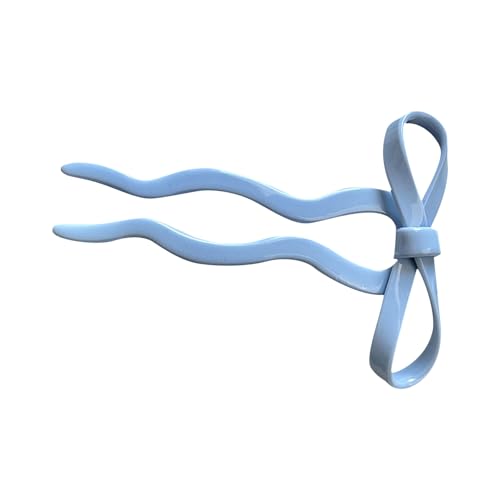 Haarnadeln in Schleifenform, groß, französische Acetat-Haarnadeln für Damen, eleganter Dutt, modische Haarteile, Ornament-Haarnadeln für Dutt Haarnadeln in Schleifenform, groß, französische Acetat-Haarnadeln für Damen, eleganter Dutt, modische Haarteile, Ornament-Haarnadeln für Dutt von BLNGET