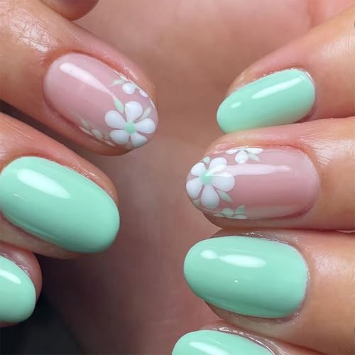 Künstliche Fingernägel, künstliche Fingernägel, zum Aufkleben, für Damen und Mädchen, Geschenk, Design für künstliche Nägel von BLNGET