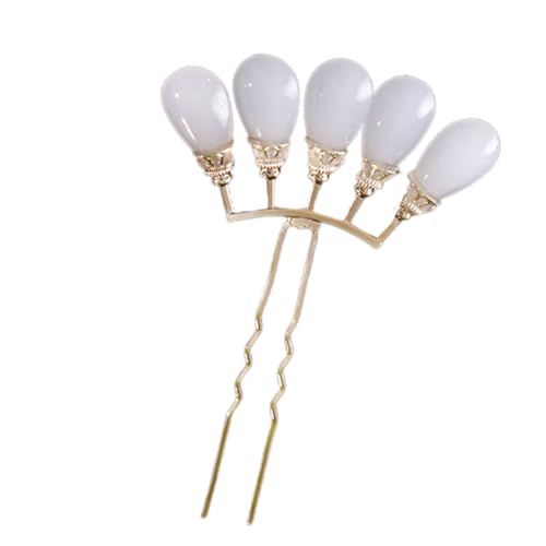 Metall-Haarnadel mit Blumenmuster, vielseitig einsetzbar zwischen Bürokleidung und Abendkleidern von BLNGET