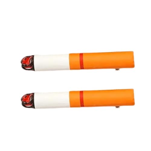 Realistische Haarspangen in Zigarettenform, lustiges Zubehör für Partys, Kostüme und den täglichen Gebrauch, leicht, 2 Stück von BLNGET