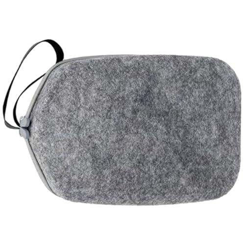 Schützende Reise-Aufbewahrungstasche, Tragetasche für virtuelle Realität, mit leichter, stoßfester Konstruktion, platzsparende Organizer-Tasche, grau, Mass Beauty von BLNGET