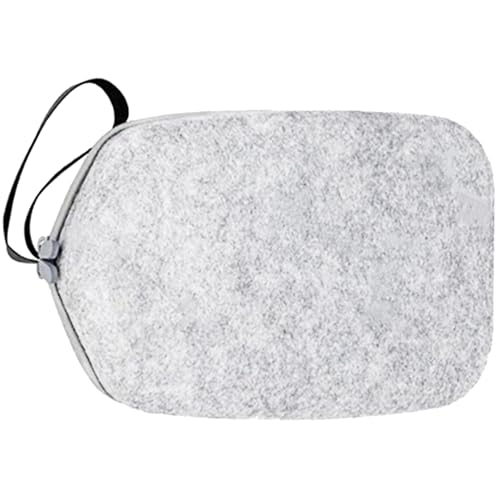 Schützende Reise-Aufbewahrungstasche, Tragetasche für virtuelle Realität, mit leichter, stoßfester Konstruktion, platzsparende Organizer-Tasche, hellgrau, Mass Beauty Schützende Reise-Aufbewahrungstasche, Tragetasche für virtuelle Realität, mit leichter, stoßfester Konstruktion, platzsparende Organizer-Tasche, hellgrau, Mass Beauty von BLNGET