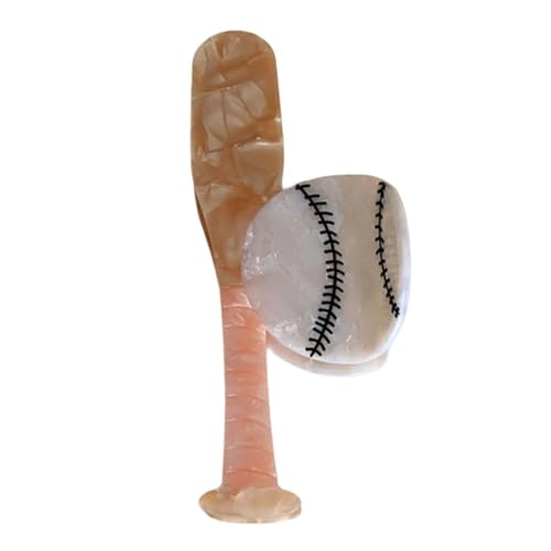 Stylische Tennis-Haarklammer aus Acetat für Damen, Pferdeschwanz-Halter, rutschfester Griff, Haarstyling-Zubehör von BLNGET