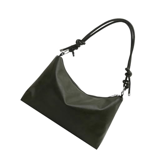 Trendige Clutches Geldbörsen Retro Leder Toted Handtaschen für Damen Achsel Schultertasche Hobos Taschen mit Reißverschluss Crossbody Taschen, grün, Einheitsgröße von BLNGET