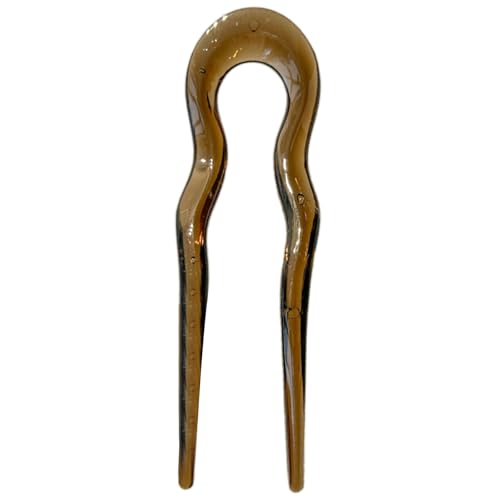 U-förmige Haarnadel aus Acryl für Damen, eleganter Dutt-Halter, sicherer Haarstab für formelle Veranstaltungen und den täglichen Gebrauch von BLNGET