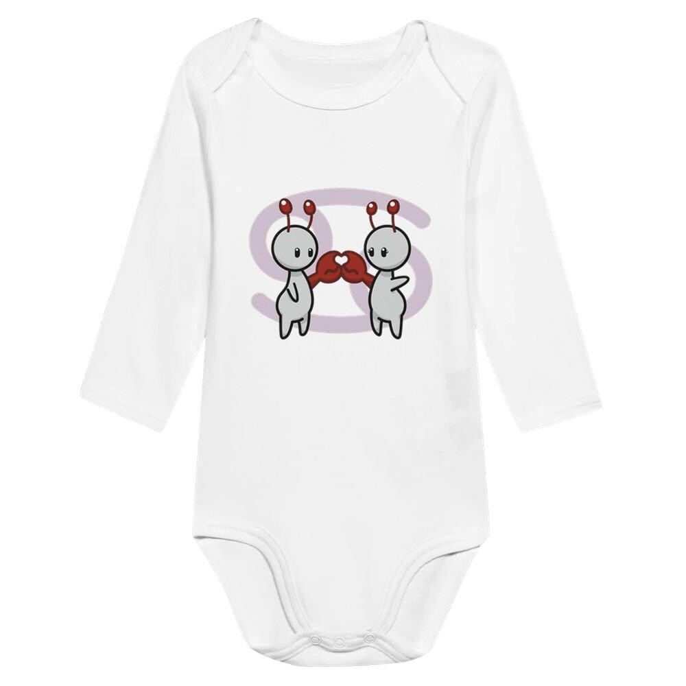 Für Kleine Beschützer Krebs Baby Bodysuit von BLOBiT