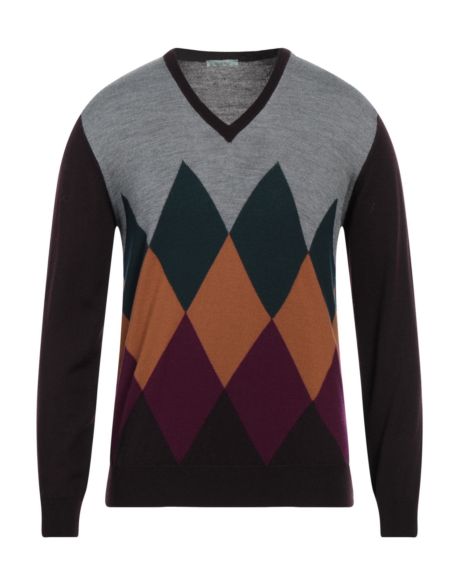 BLOCK23 Pullover Herren Grau von BLOCK23