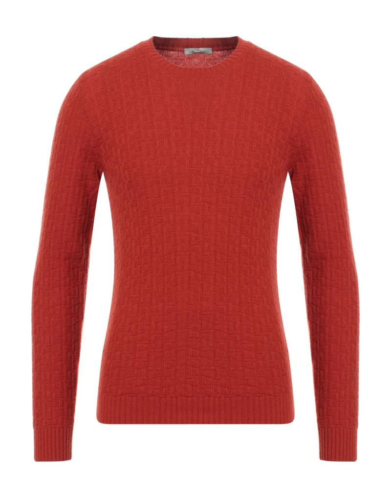 BLOCK23 Pullover Herren Rostrot von BLOCK23