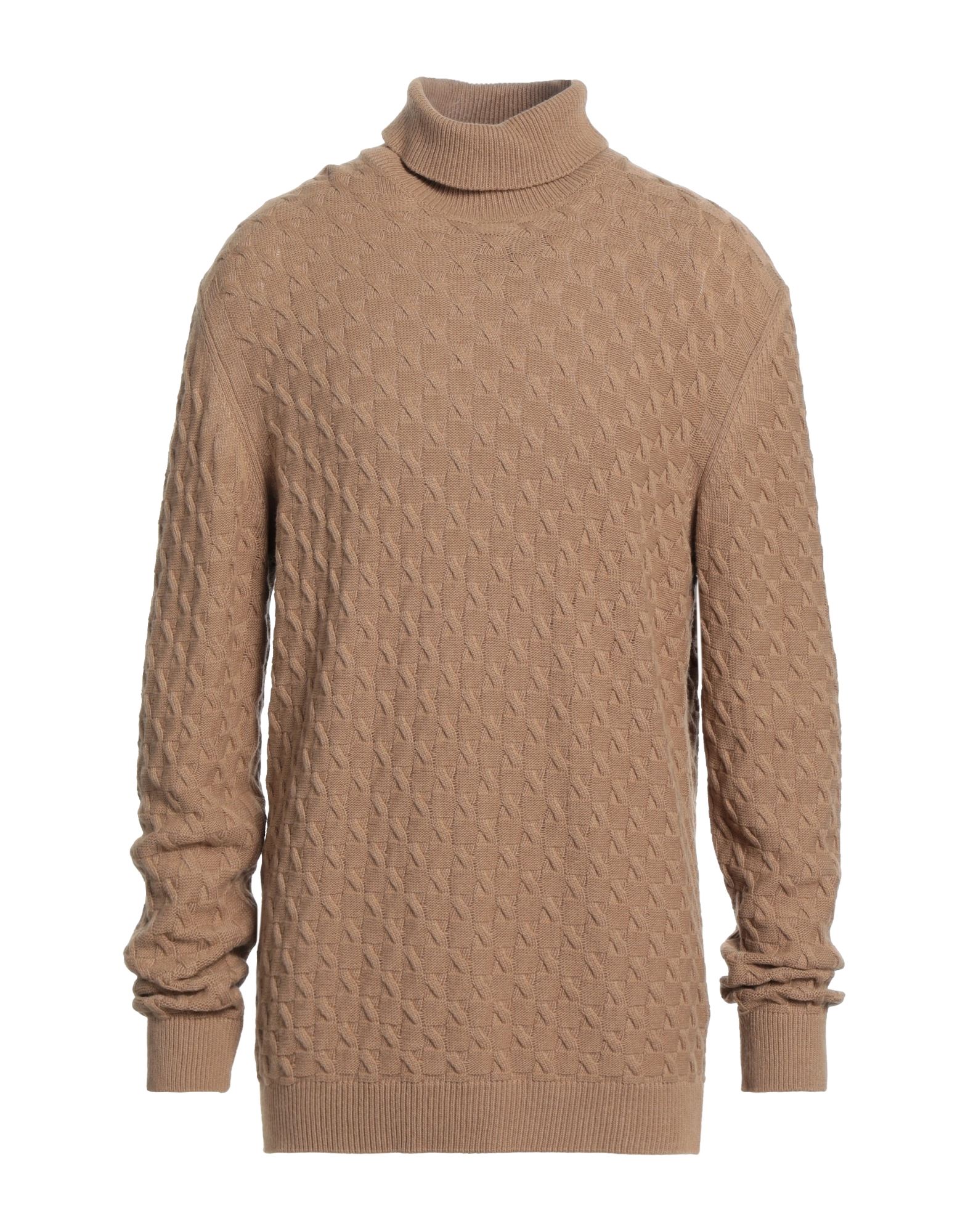 BLOCK23 Rollkragenpullover Herren Kamel von BLOCK23