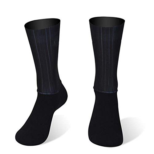 BLOMDE Anti Slip Silikon Sommer Aero Socken Radsport Socken Männer Fahrrad Sport Laufen Fahrradsocken-B_1 Paar39-45. von BLOMDE