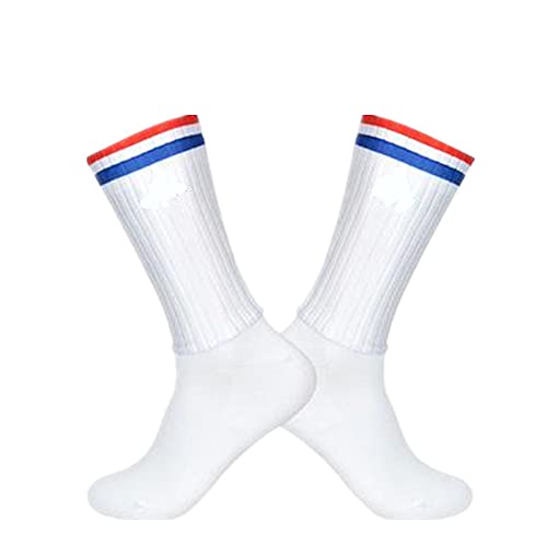 BLOMDE Anti Slip Silikon Sommer Aero Socken Radsport Socken Männer Fahrrad Sport Laufen Fahrradsocken-F_1 Paar39-45. von BLOMDE