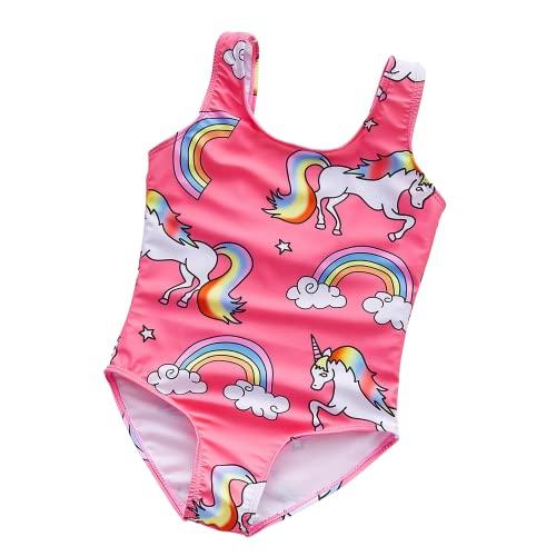 BLOMDES Mädchen-Schwimmkostüm Einteiliger Mädchen-Einhorn-Badeanzug Badeanzug Bademode für 3-4 Jahre BLOMDES Mädchen-Schwimmkostüm Einteiliger Mädchen-Einhorn-Badeanzug Badeanzug Bademode für 3-4 Jahre von BLOMDES