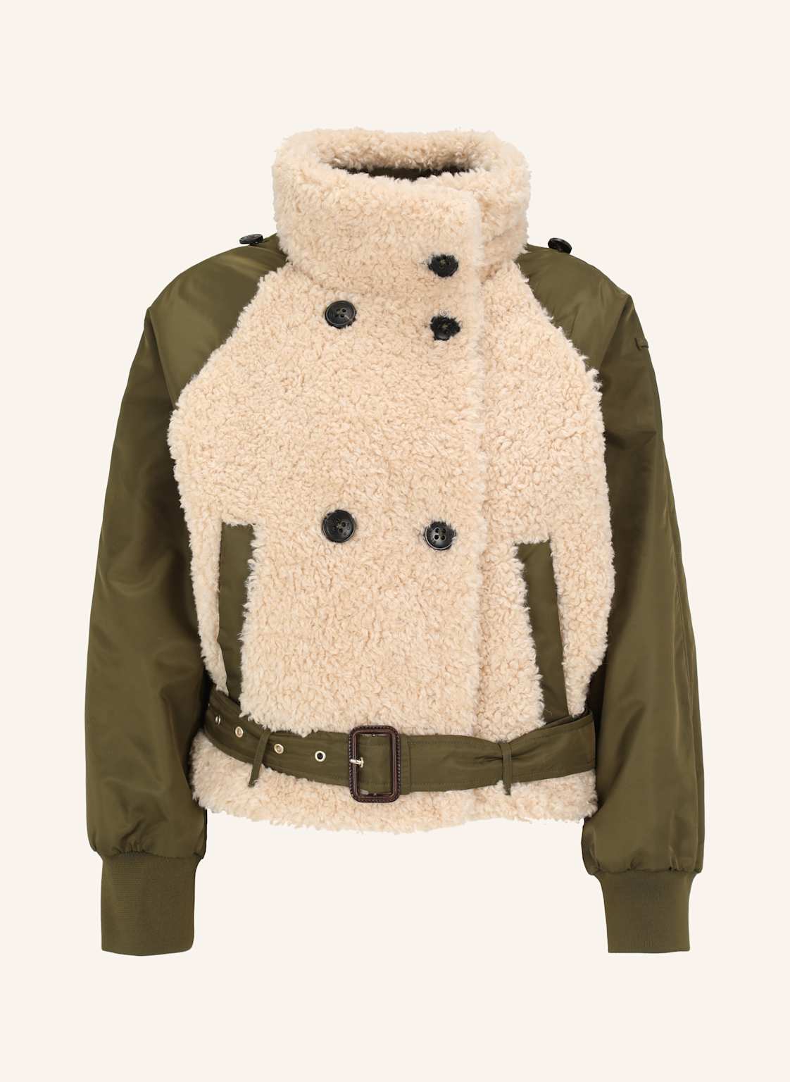 Blonde No.8 Jacke London Im Materialmix gruen von BLONDE No.8