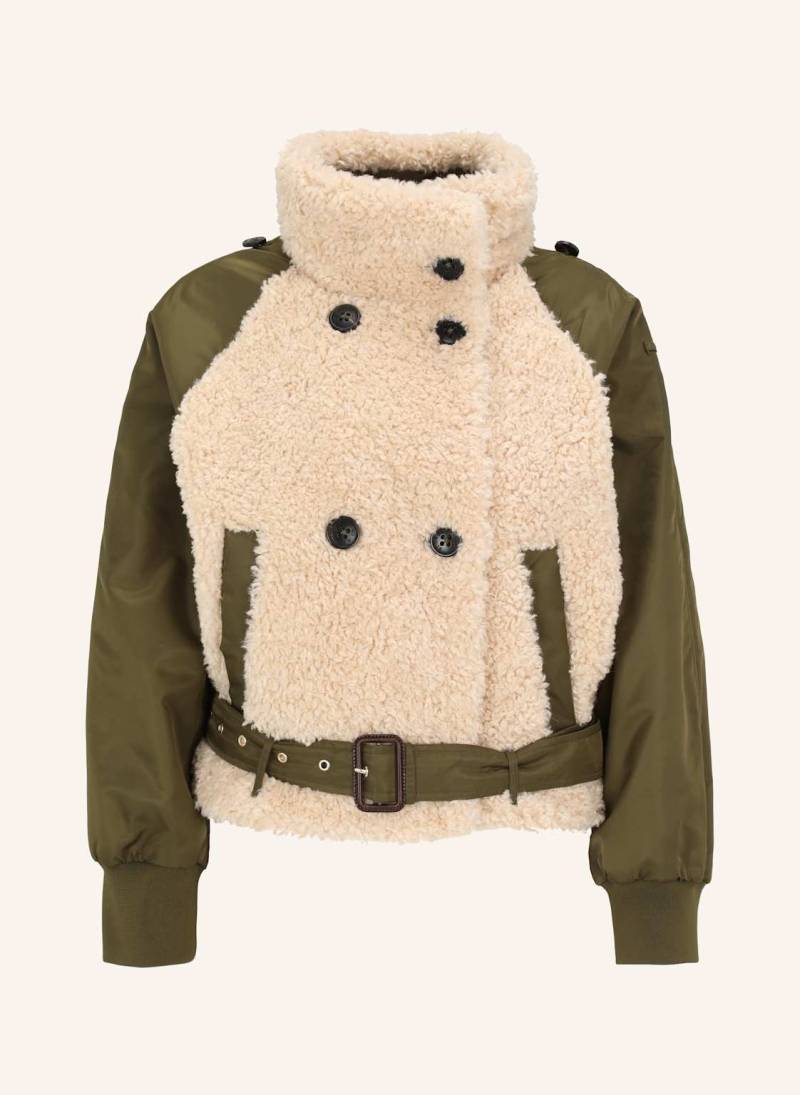 Blonde No.8 Jacke London Im Materialmix gruen von BLONDE No.8