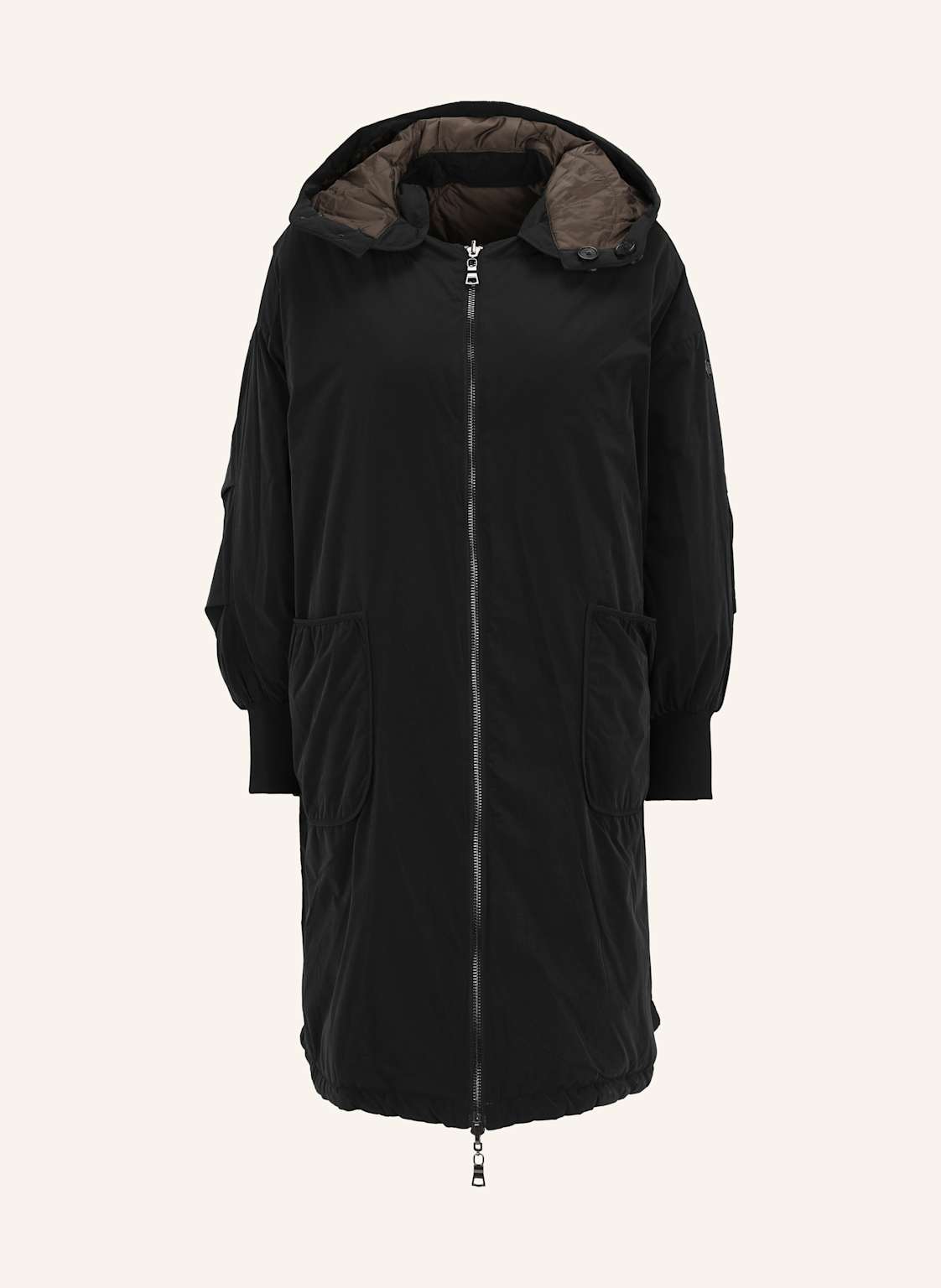 Blonde No.8 Mantel Milka Zum Wenden schwarz von BLONDE No.8