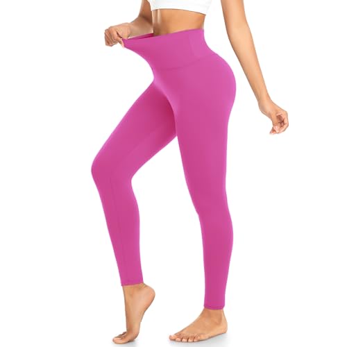 BLONGW Leggings Damen High Waist, Blickdicht Sport Leggins Elastisch Yogahose Sporthose mit Bauchkontrolle für Yoga Gym Fitness Outdoor von BLONGW