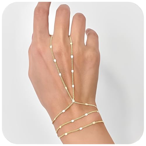 BLPRKOT Armband Gold Armband Schmuck Armband Für Damen Damen Armband Armband Damen Gold Schmuck Goldene/Silver Stapelbare Armbander Handmade Schmuck Geschenk von BLPRKOT
