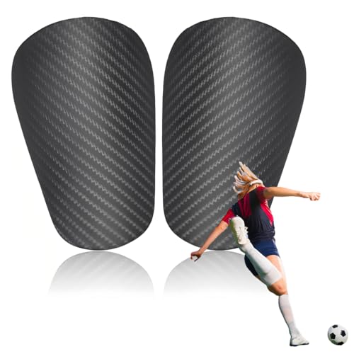 BLPRKOT Mini schienbeinschoner Dunkelgrau 9.5 x 6 cm Extra Mini Schienbeinschoner für Jugendliche und Erwachsene Schutzausrüstung, Kleine Schienbeinschoner für Männer Frauen Kinder Jungen Mädchen von BLPRKOT