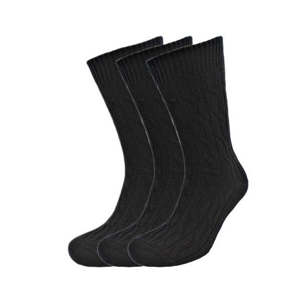 BLS Organic 2er Pack Jaquard Design GOTS zertifizierte Bio-wolle Kinder Socken von BLS Organic