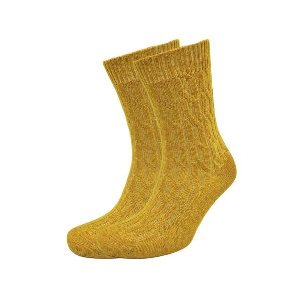 BLS Organic 2er Pack Jaquard Design GOTS zertifizierte Bio-wolle Kinder Socken von BLS Organic