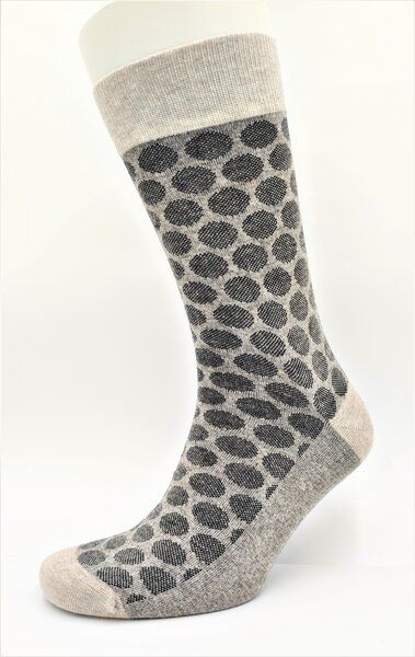 BLS Organic 3er Pack GOTS zertifiziert 98 % Bio-Baumwolle Polka Dot Pattern Herrensocken BLS Organic 3er Pack GOTS zertifiziert 98 % Bio-Baumwolle Polka Dot Pattern Herrensocken von BLS Organic