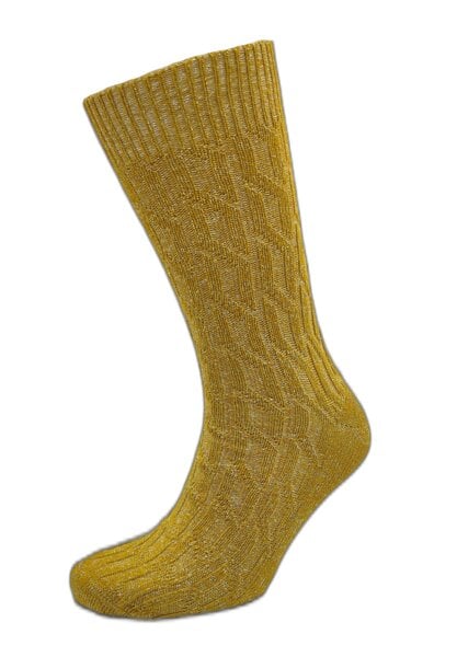 BLS Organic Jaquard Design GOTS zertifizierte Bio-wolle Damen Socken von BLS Organic