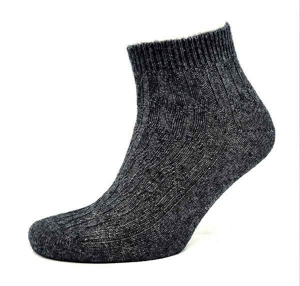 BLS Organic Kurzstrumpf GOTS zertifiziert Bio-Wolle Socken von BLS Organic