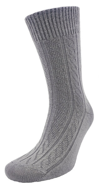 BLS Organic GOTS zertifiziert aus Baby Alpaka Socken mit feinem Zopfmuster von BLS Organic