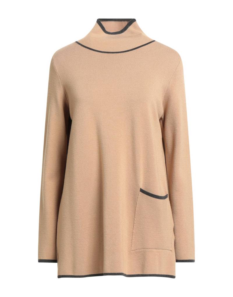 BLU BIANCO Rollkragenpullover Damen Kamel von BLU BIANCO