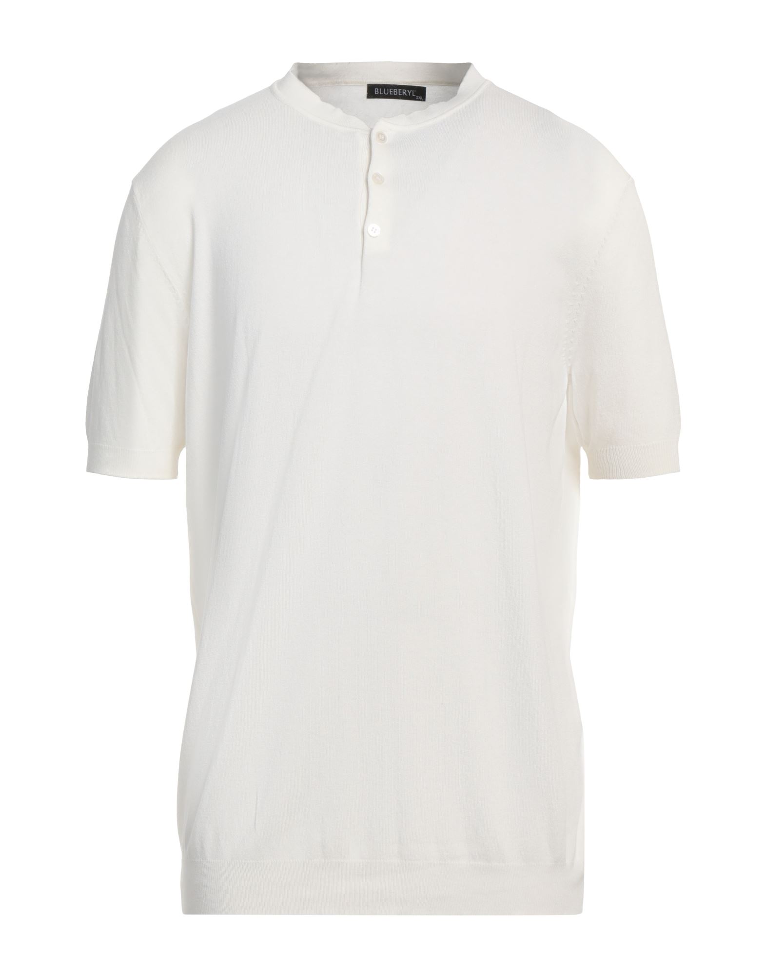 BLUE BERYL Pullover Herren Weiß von BLUE BERYL