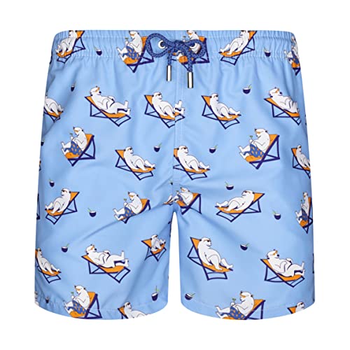 BLUE COAST YACHTING Badehose Herren Jungen Badeshorts Herren Jungen Schnelltrocknend mit Mesh-Futter von BLUE COAST YACHTING