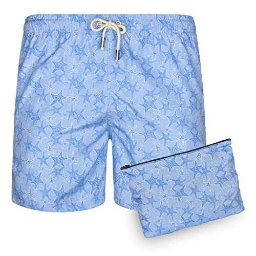 BLUE COAST YACHTING Badeshorts Herren Badehose Herren Swim Shorts Summer Short Schnell Trocknend von BLUE COAST YACHTING