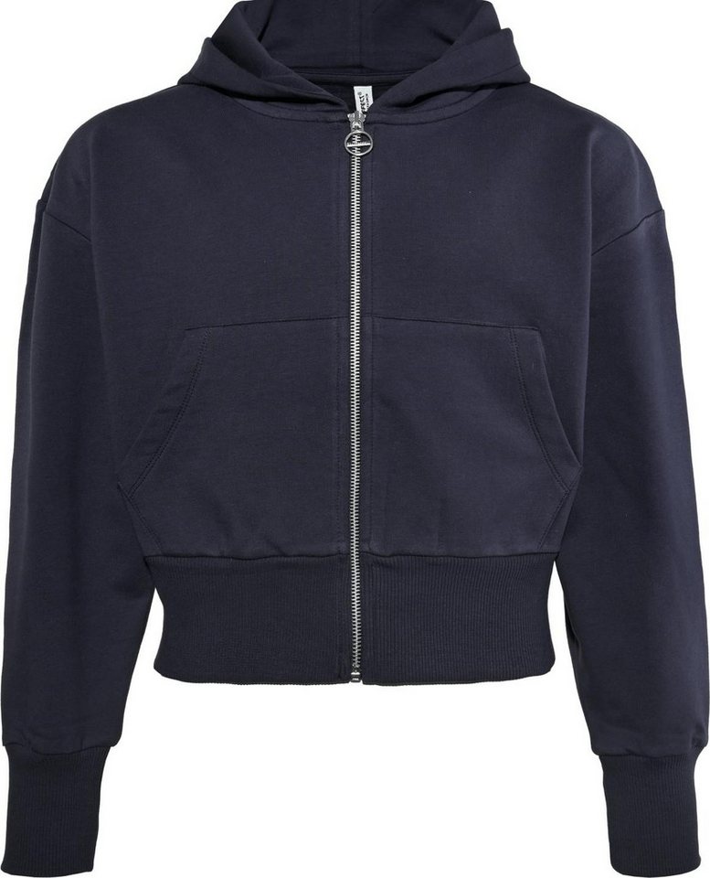 BLUE EFFECT Sweatjacke Blue Effect girls Sweatjacke kurz Kapuze Hooded Sweat Jacket Navy Blau (1-tlg) von BLUE EFFECT