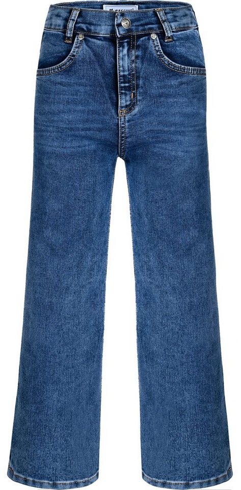BLUE EFFECT Stretch-Jeans Wide Leg Jeans high waist regular von BLUE EFFECT