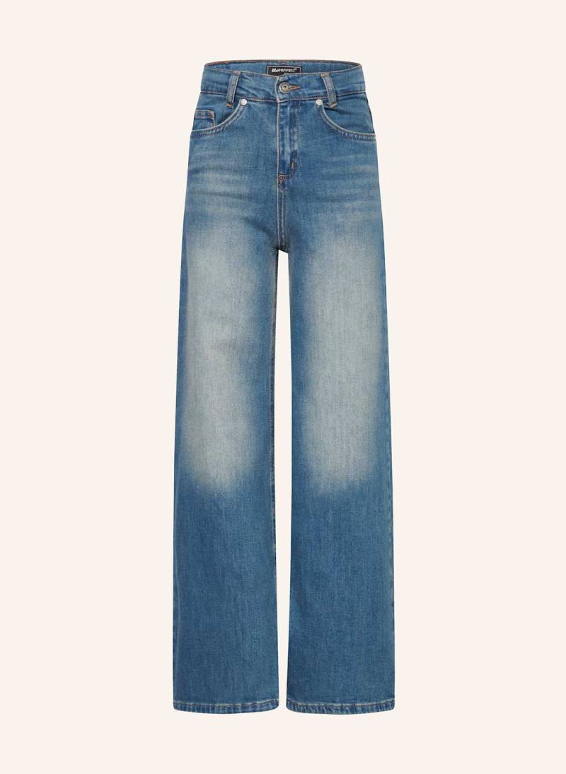 Blue Effect Jeans Straight Wide Leg Fit blau von BLUE EFFECT