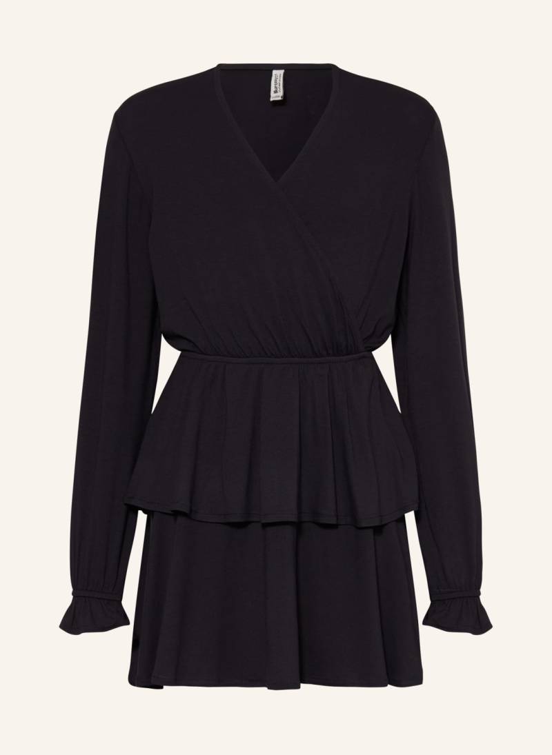 Blue Effect Jerseykleid In Wickeloptik schwarz von BLUE EFFECT