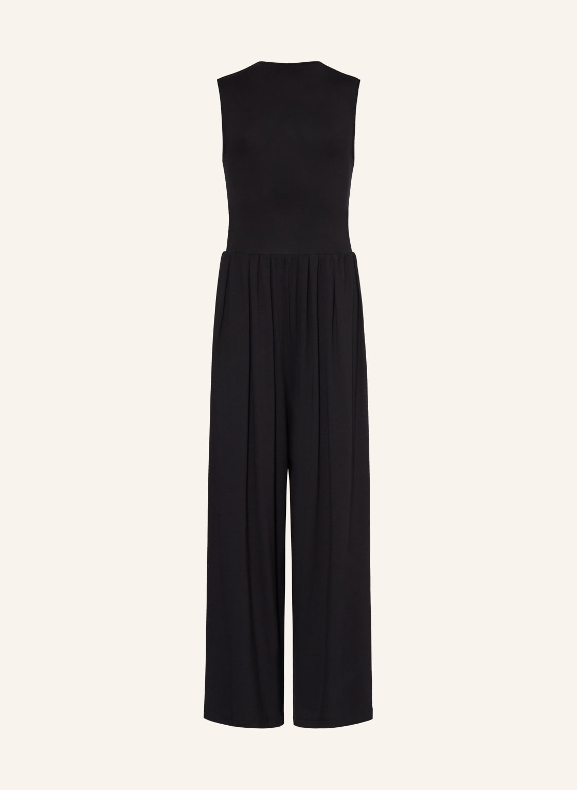 Blue Effect Jumpsuit Mit Falten schwarz von BLUE EFFECT