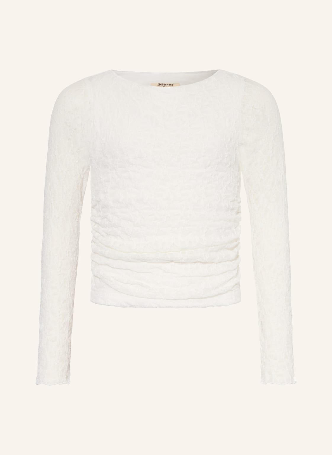 Blue Effect Longsleeve Aus Spitze weiss von BLUE EFFECT